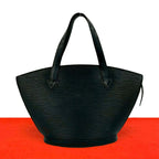 Louis Vuitton Vintage Saint Jacques Epi Leather Tote Black Noir