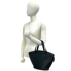 Louis Vuitton Vintage Saint Jacques Epi Leather Tote Black Noir — view 2