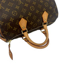 Louis Vuitton Speedy 30 Monogram Pattern Leather Mini Boston Bag Brown — view 4