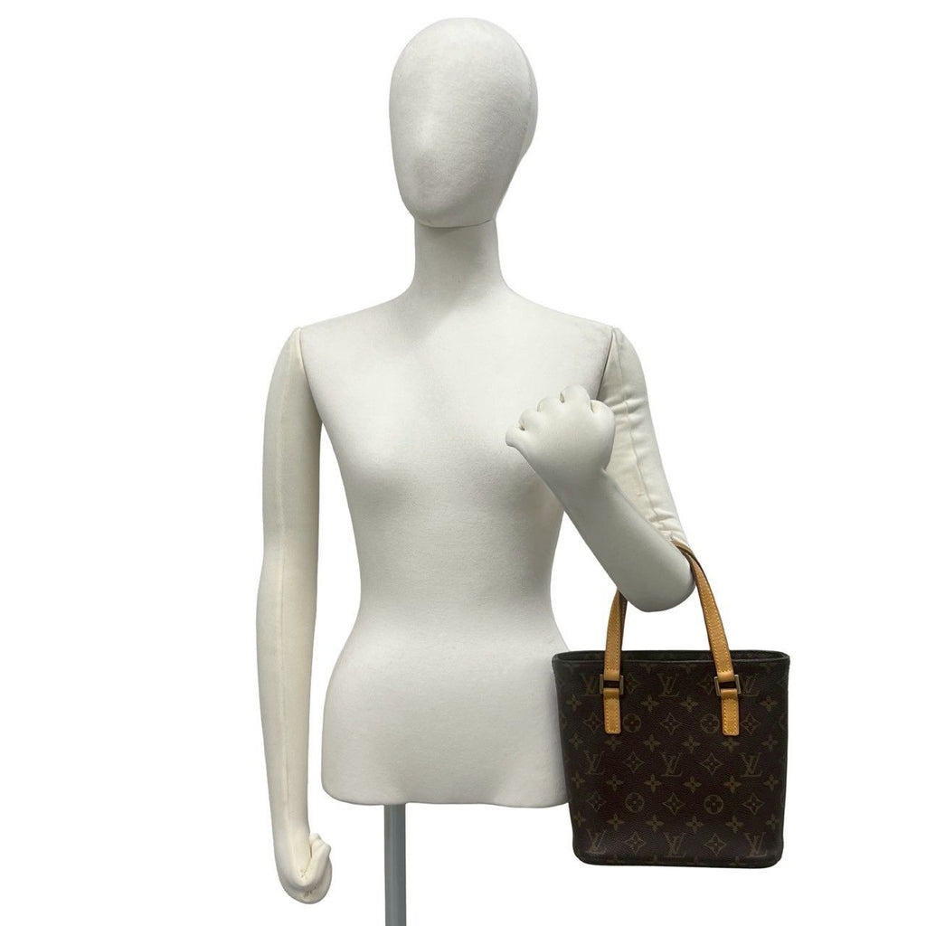 Louis Vuitton Vavin PM Monogram Leather Handbag Mini Tote Brown — view 2