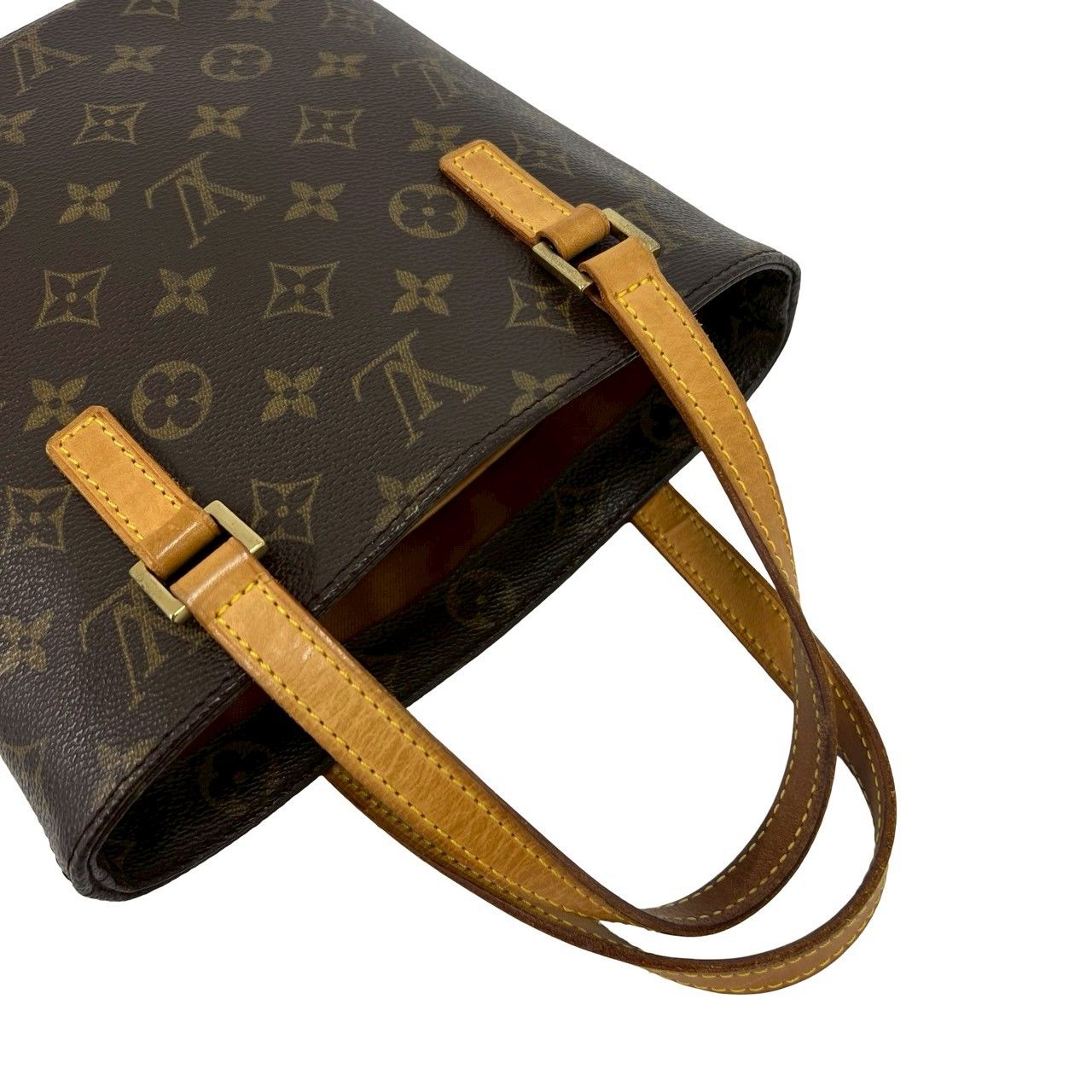 Louis Vuitton Vavin PM Monogram Leather Handbag Mini Tote Brown — view 4