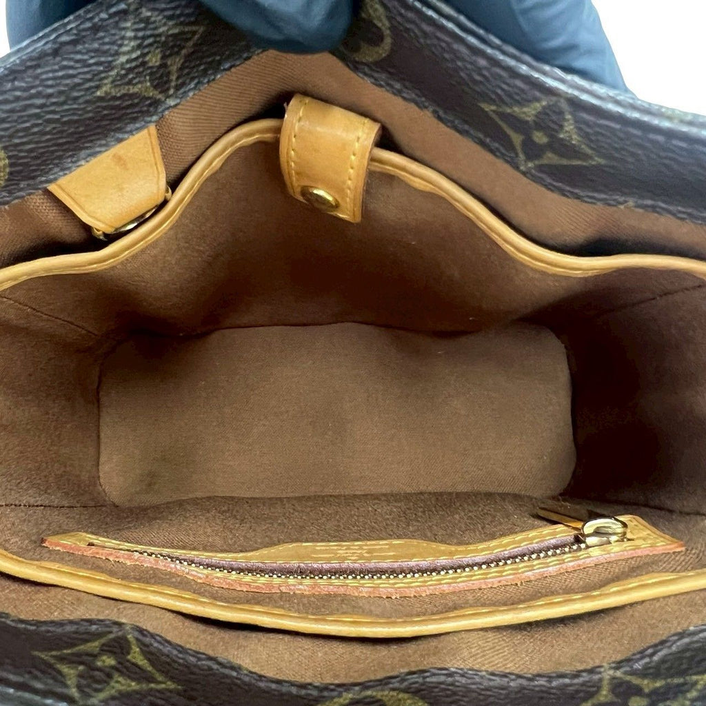 Louis Vuitton Vavin PM Monogram Leather Handbag Mini Tote Brown — view 9