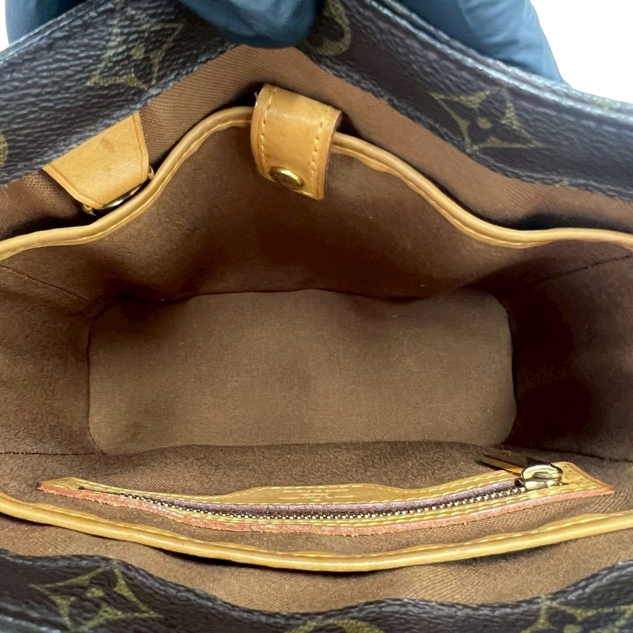 Louis Vuitton Vavin PM Monogram Leather Handbag Mini Tote Brown — view 9