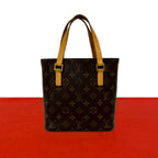 Louis Vuitton Vavin PM Monogram Leather Handbag Mini Tote Brown