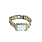 Hermes Vintage Croajour Logo Stainless Steel Watch Wrist Gold Silver — view 8