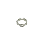 Hermes Enchainee Ring 925 Sterling Silver — view 4