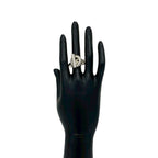 Hermes Croisette Ring 925 Sterling Silver — view 2