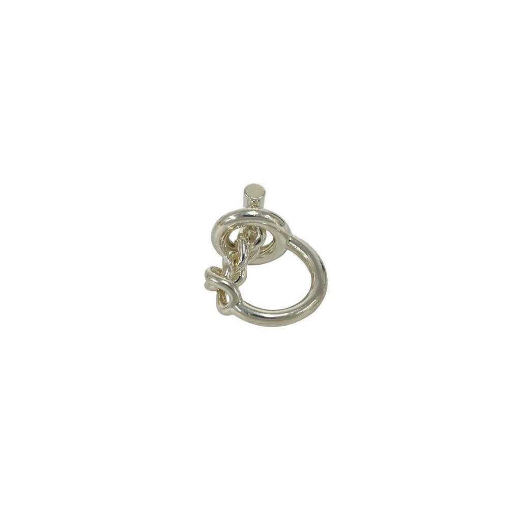 Hermes Croisette Ring 925 Sterling Silver — view 6