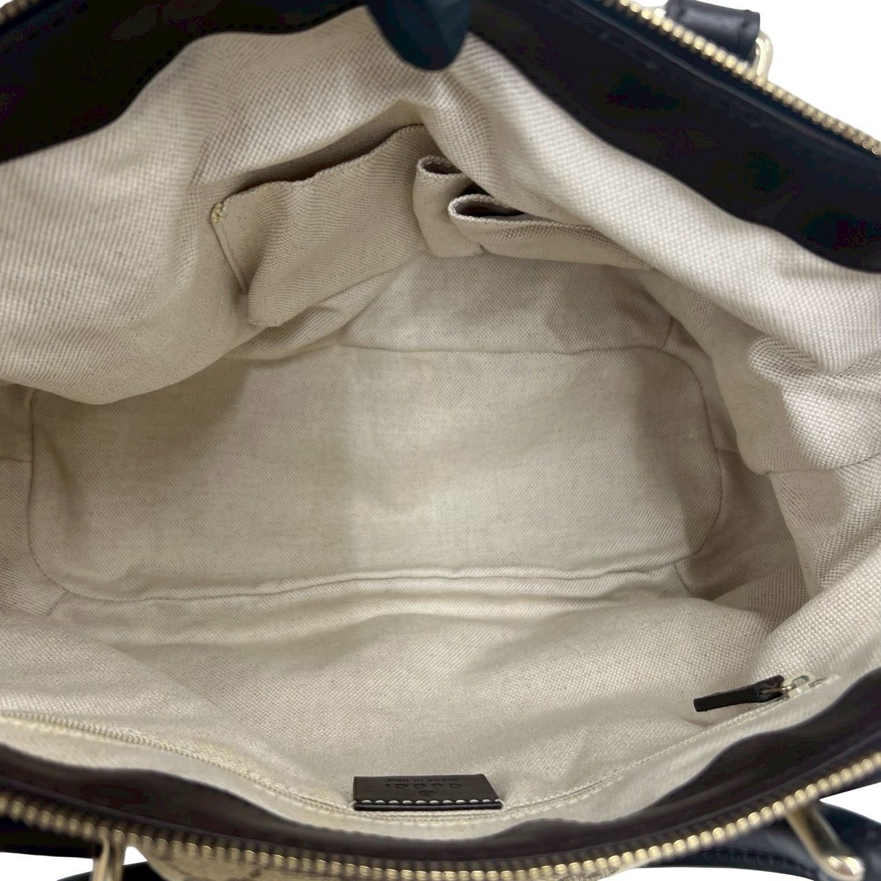 Gucci Ski GG Canvas Leather 2-Way Mini Tote Shoulder Bag Brown — view 9