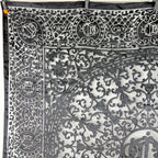 Dior Trotter Oblique Large Scarf Silk Black Vintage — view 2