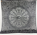 Dior Trotter Oblique Large Scarf Silk Black Vintage