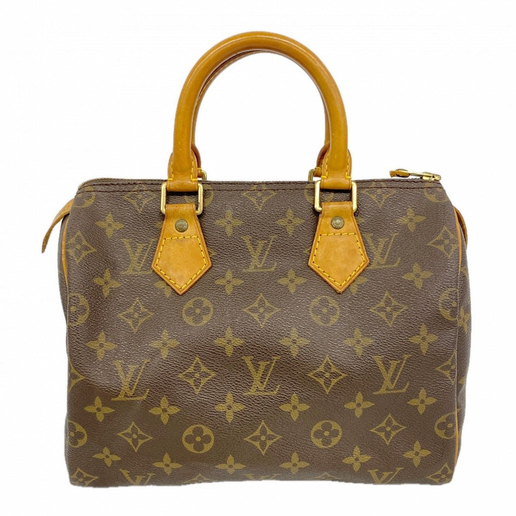 Louis Vuitton Handbag Monogram Speedy 25 Brown