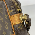 Louis Vuitton Clutch Monogram Marly Dragonne PM Brown — view 8