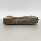 Louis Vuitton Clutch Monogram Marly Dragonne PM Brown — view 3