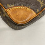 Louis Vuitton Clutch Monogram Marly Dragonne PM Brown — view 7
