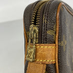 Louis Vuitton Clutch Monogram Marly Dragonne PM Brown — view 9