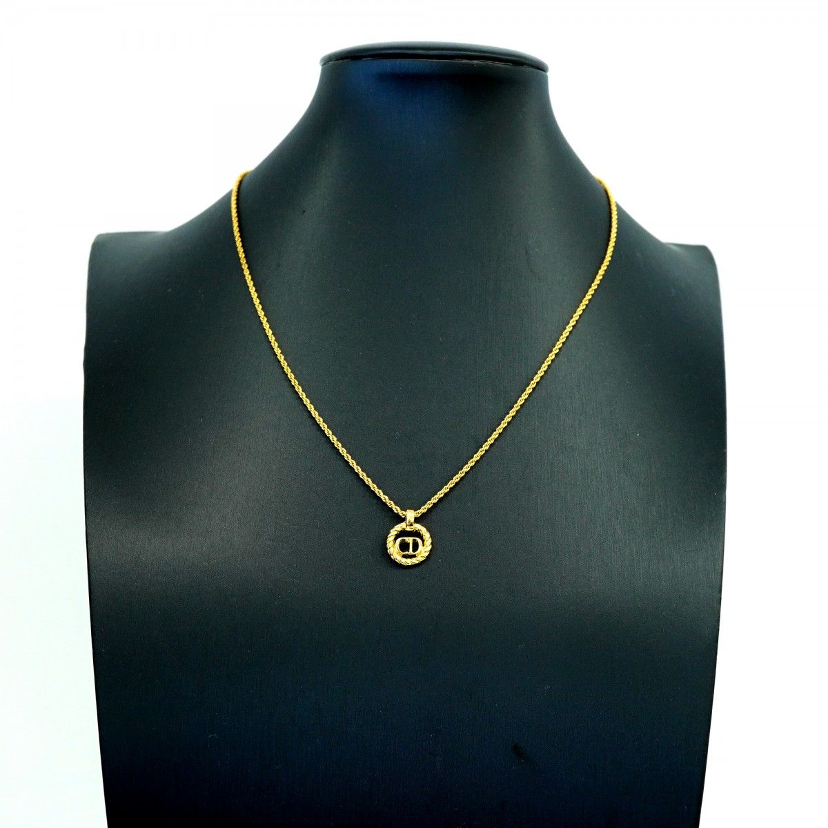 Dior Necklace CD Logo Gold Plated — view 5