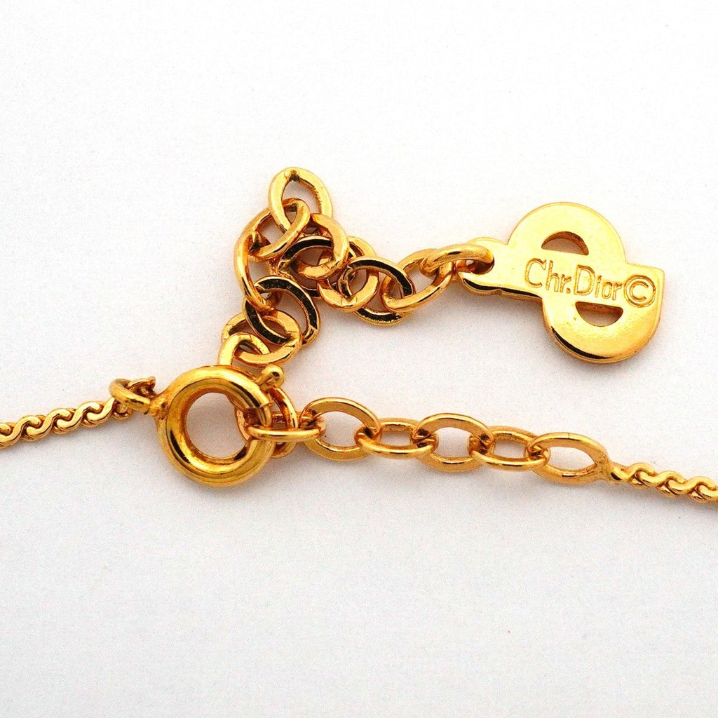 Dior Necklace CD Logo Gold Plated — view 4