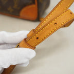 Louis Vuitton Shoulder Bag Monogram Trocadero 27 Brown — view 9