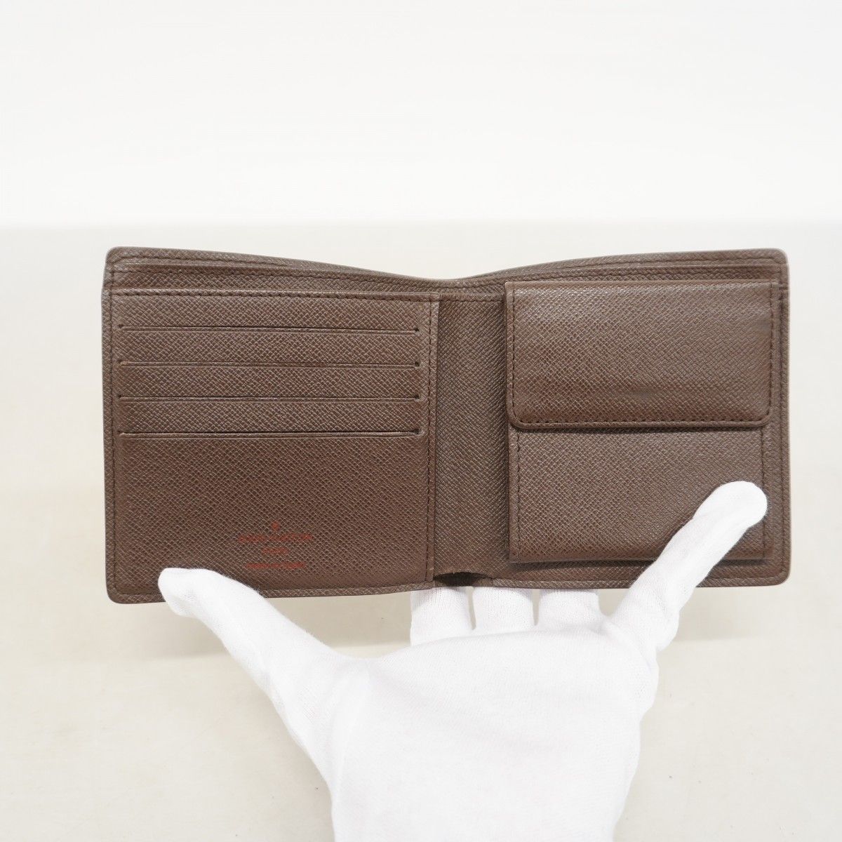 Louis Vuitton Wallet Damier Portefeuille Marco Ebene — view 3