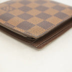 Louis Vuitton Wallet Damier Portefeuille Marco Ebene — view 6