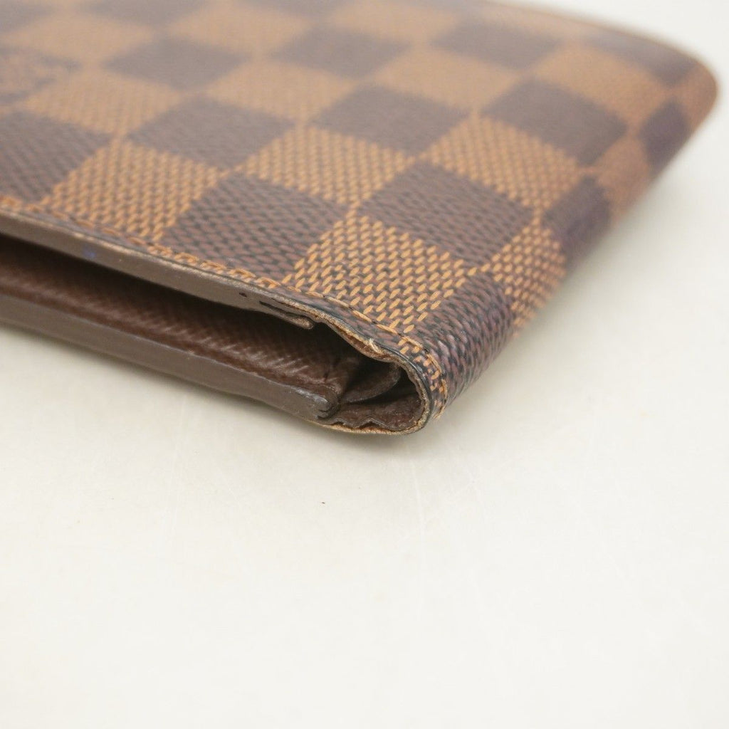 Louis Vuitton Wallet Damier Portefeuille Marco Ebene — view 5