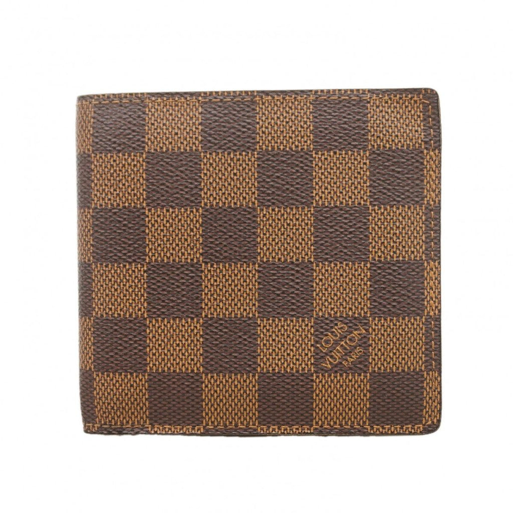 Louis Vuitton Wallet Damier Portefeuille Marco Ebene