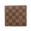 Louis Vuitton Wallet Damier Portefeuille Marco Ebene