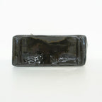 Chanel Chain Tote Quilted Patent Leather Black Silver — view 3