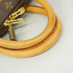 Louis Vuitton Handbag Monogram Deauville Brown — view 8