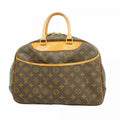 Louis Vuitton Handbag Monogram Deauville Brown