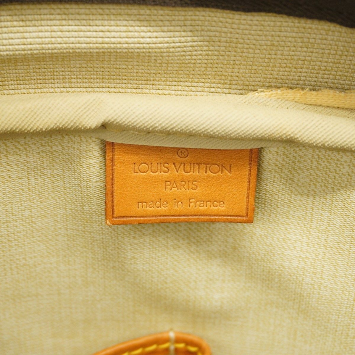 Louis Vuitton Handbag Monogram Deauville Brown — view 5