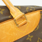 Louis Vuitton Handbag Monogram Deauville Brown — view 7