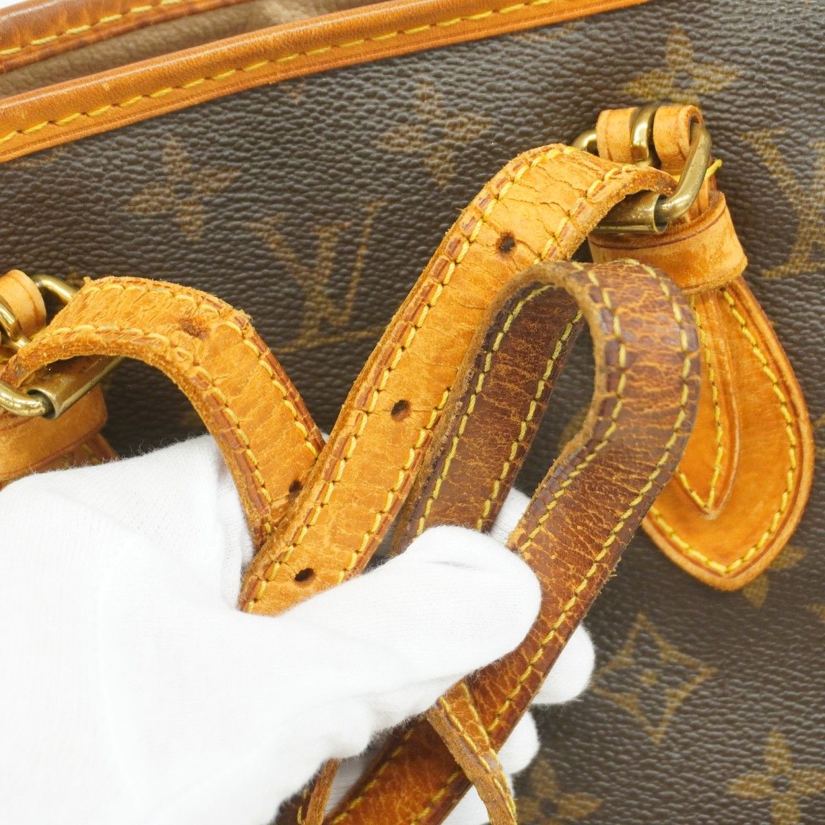 Louis Vuitton Tote Monogram Bucket PM Brown — view 6