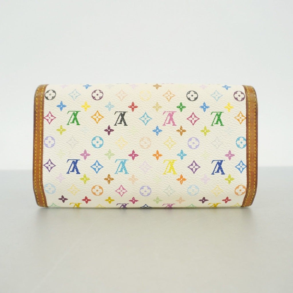 Louis Vuitton Trifold Wallet Monogram Multicolor Porte Tresor International — view 8