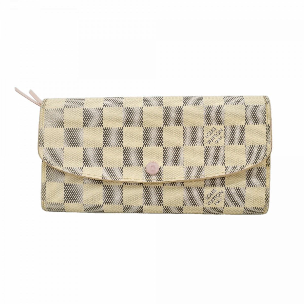 Louis Vuitton Wallet Damier Azur Portefeuille Emily Rose Velours