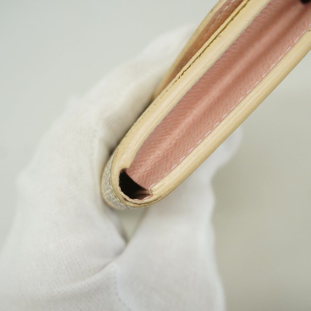Louis Vuitton Wallet Damier Azur Portefeuille Emily Rose Velours — view 6