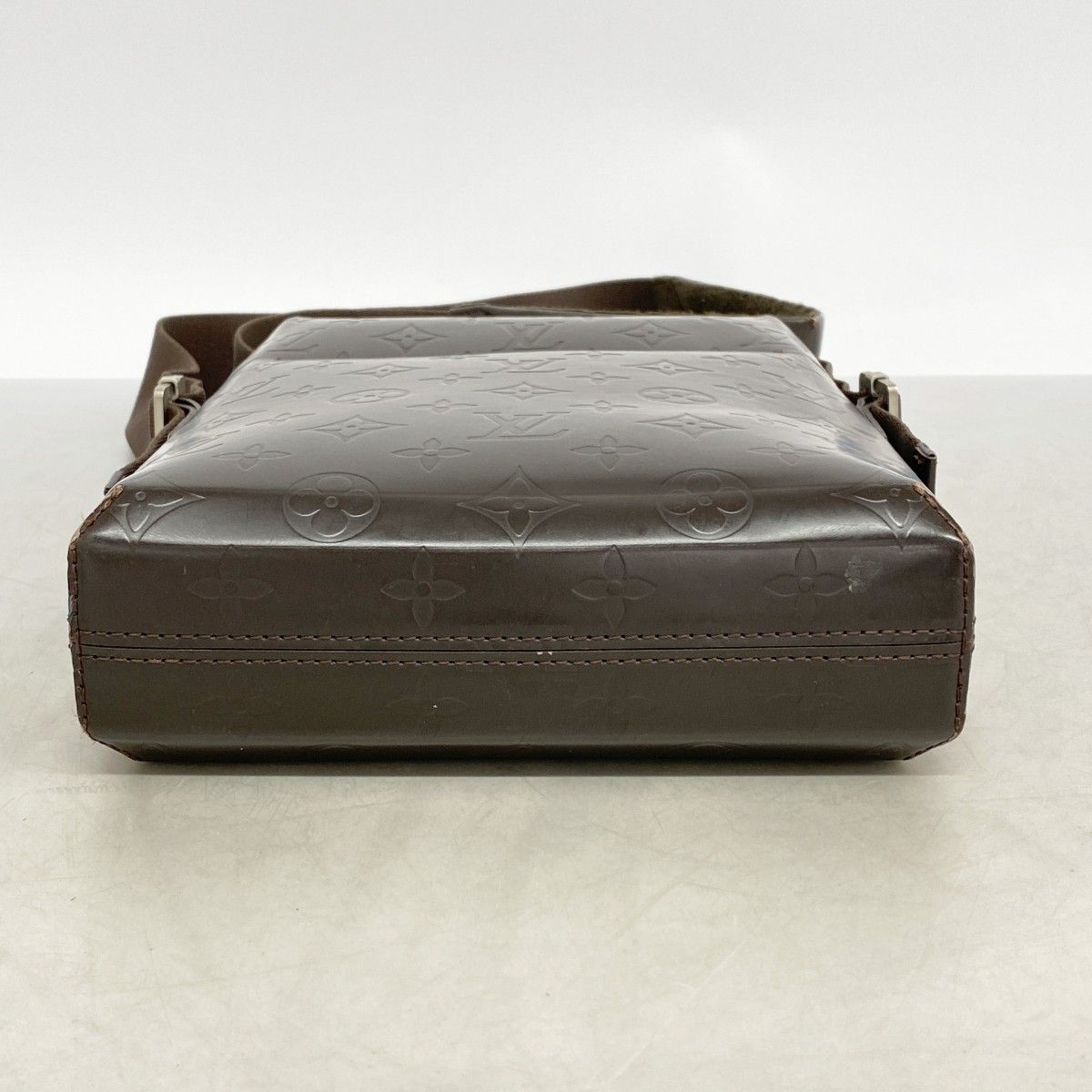 Louis Vuitton Shoulder Bag Monogram Glace Leather Bobi Cafe — view 3