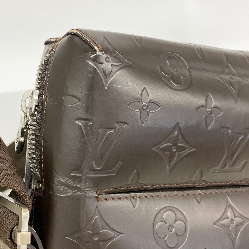 Louis Vuitton Shoulder Bag Monogram Glace Leather Bobi Cafe — view 7