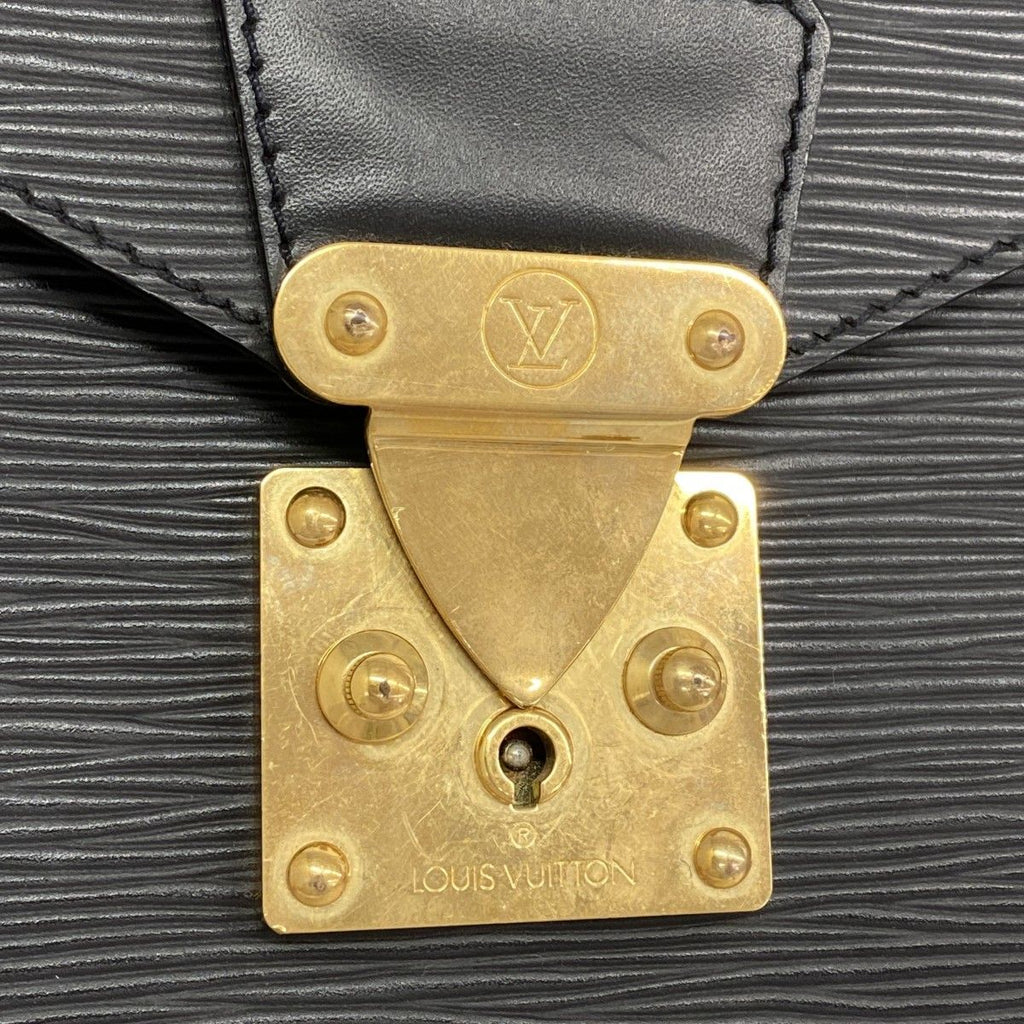 Louis Vuitton Handbag Epi Monceau Noir — view 9