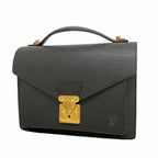 Louis Vuitton Handbag Epi Monceau Noir