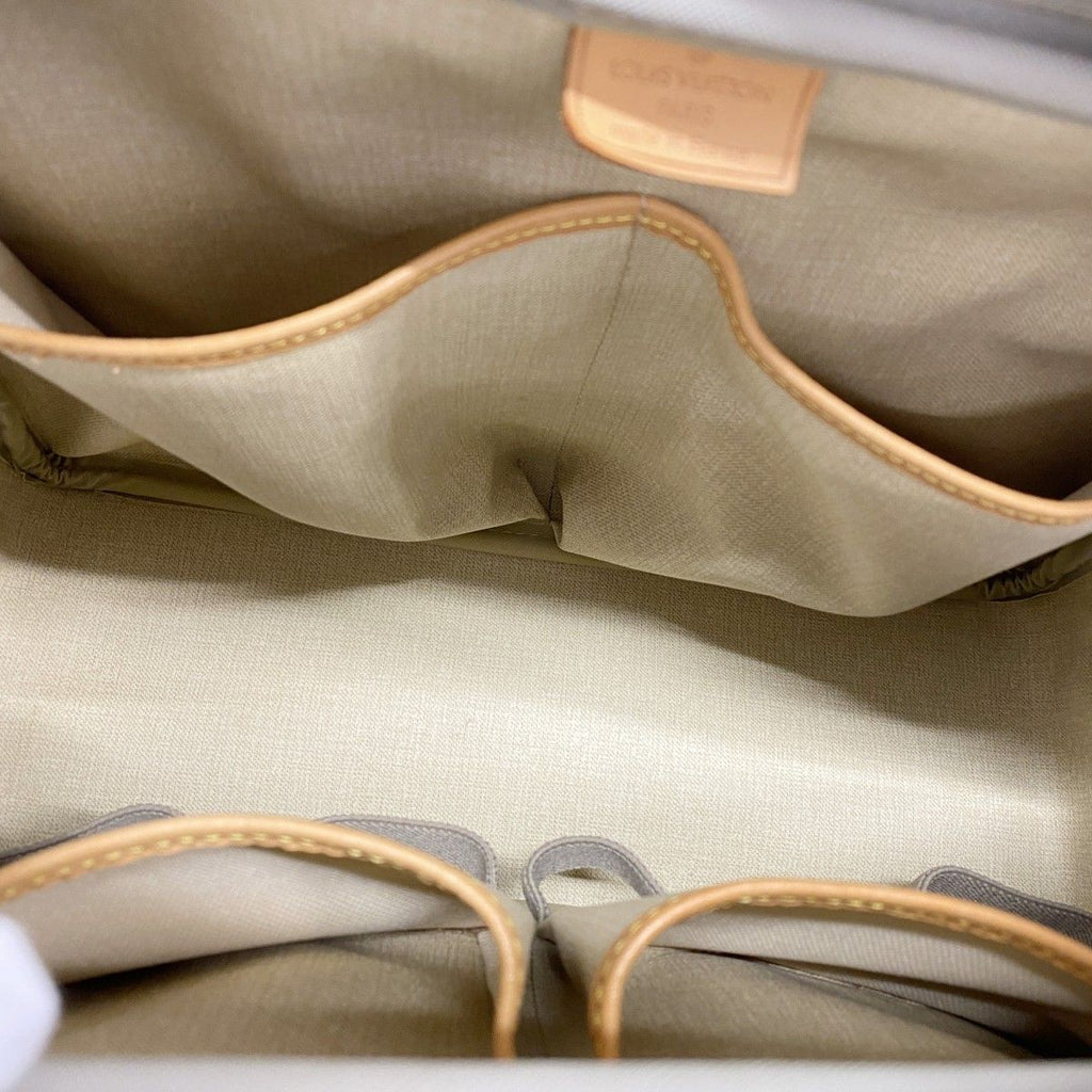 Louis Vuitton Handbag Monogram Deauville Brown — view 4