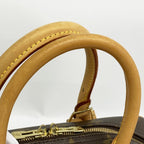 Louis Vuitton Handbag Monogram Deauville Brown — view 9