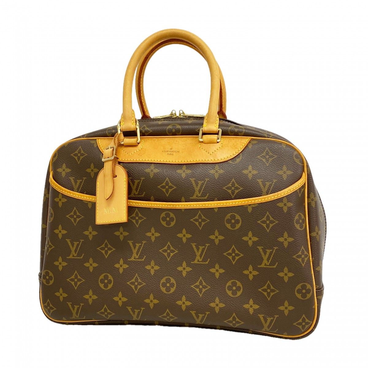 Louis Vuitton Handbag Monogram Deauville Brown