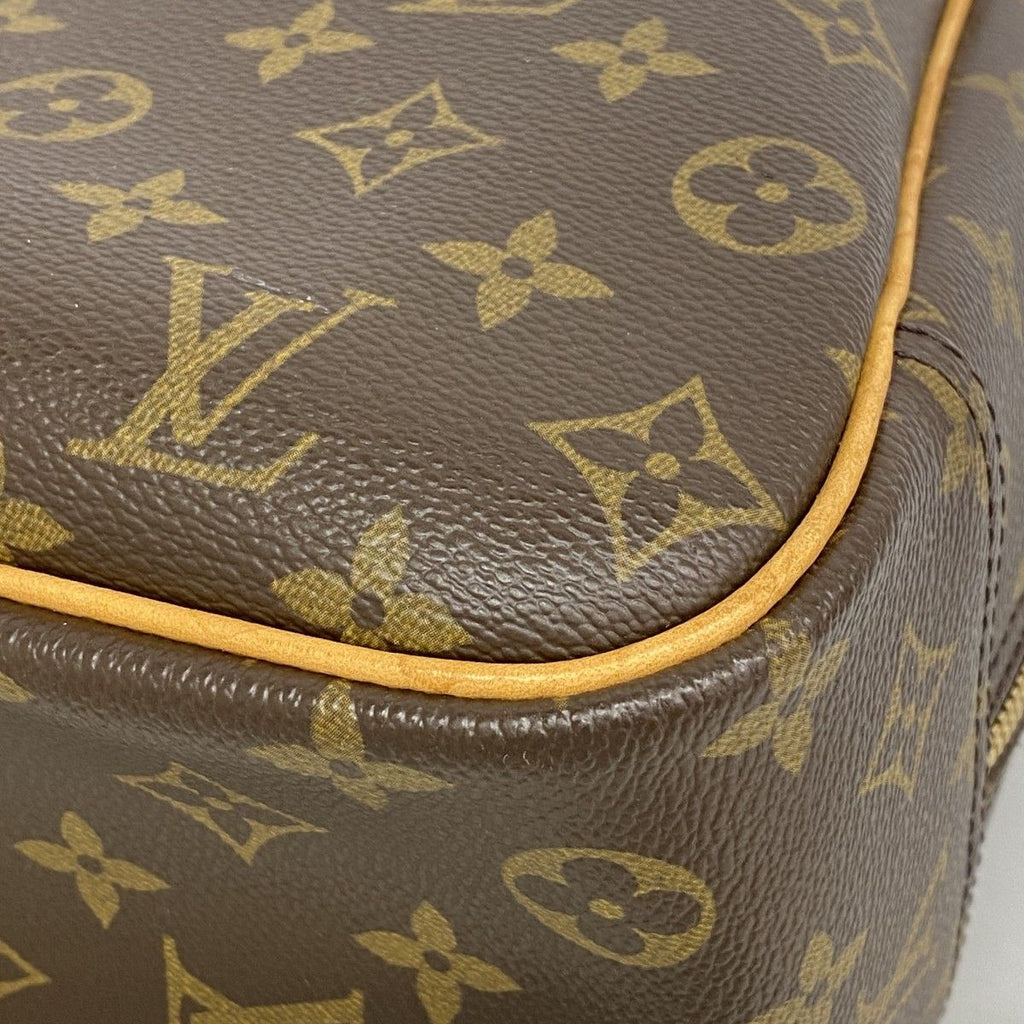 Louis Vuitton Handbag Monogram Deauville Brown — view 7