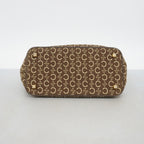 Celine Handbag C Macadam Canvas Brown Gold — view 3