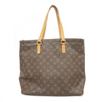 Louis Vuitton Shoulder Bag Monogram Cabas Mezzo Brown