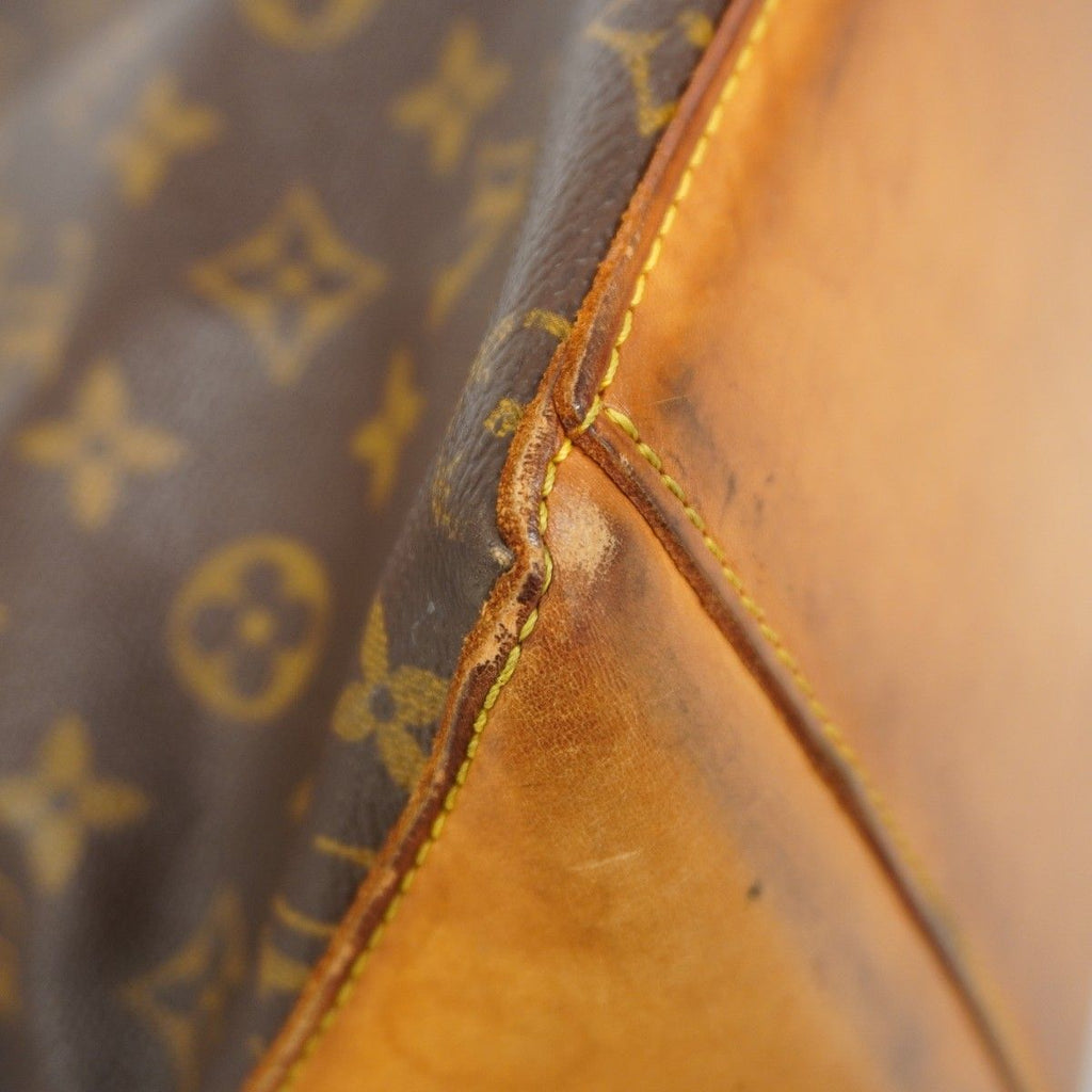 Louis Vuitton Shoulder Bag Monogram Cabas Mezzo Brown — view 6