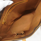 Louis Vuitton Shoulder Bag Monogram Cabas Mezzo Brown — view 4