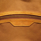 Louis Vuitton Shoulder Bag Monogram Cabas Mezzo Brown — view 5